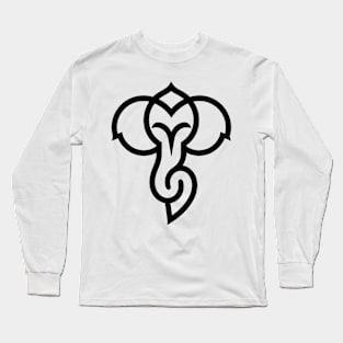 Indian god ganesha Long Sleeve T-Shirt